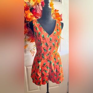 Pineapple romper